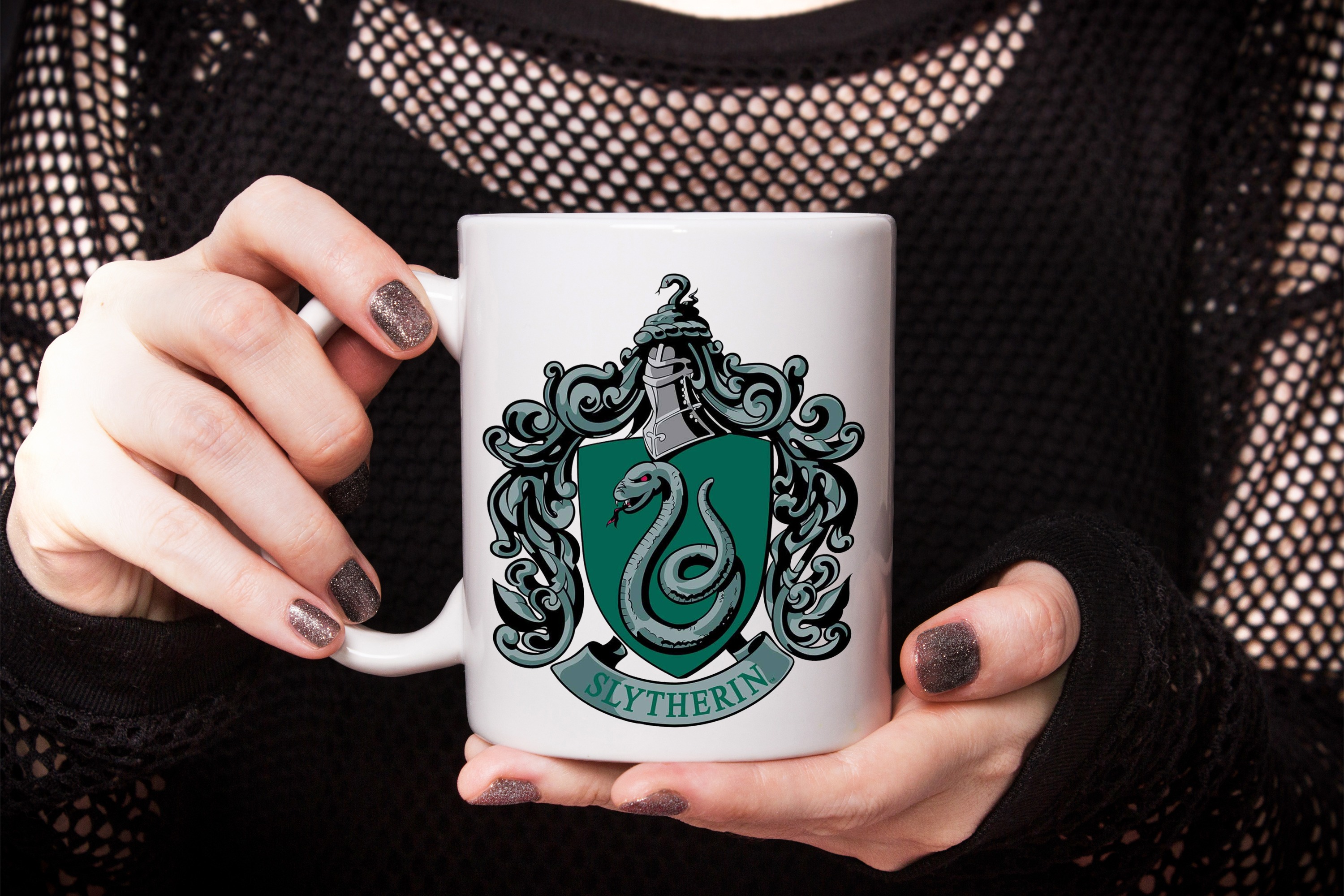 Harry Potter Logo Of Slytherin House Mug