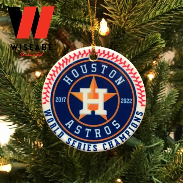 Cheap Houston Astros Ceramic Christmas Ornament, MLB Christmas Ornaments