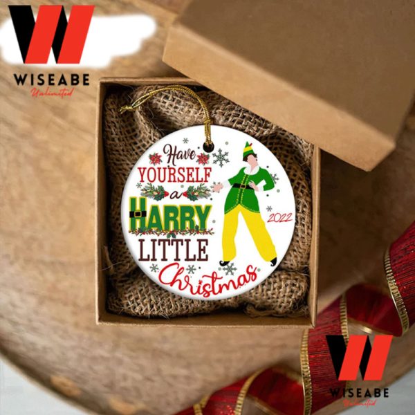Cheap Have Yourself A Harry Little Christmas Snow And Irish Leprechaun Harry Styles Ornament