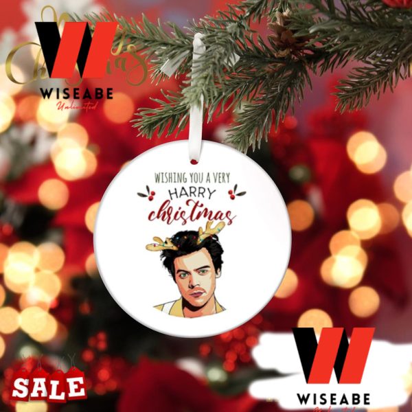 Cheap Wishing You A Very Happy Christmas Harry Styles Ornament