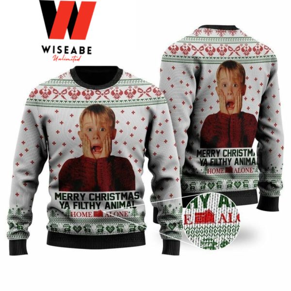 Unique Kevin Screams Home Alone Christmas Sweater