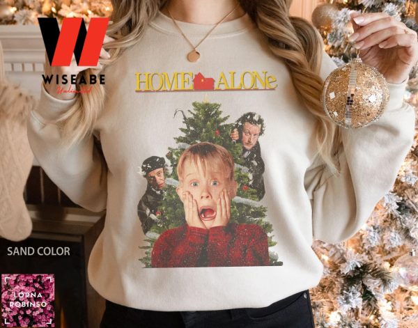 Christmas Film Home Alone Kevin Screams Sweatshirt