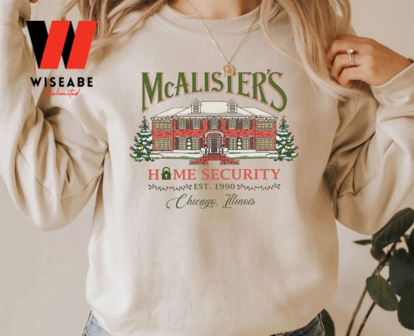 Cheap Home Security Est 1990 Mcalisters Home Alone Sweatshirt