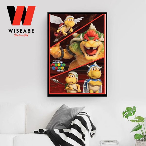 Cheap Bowser And Koopas The Super Mario Bros Movie 2023 Poster