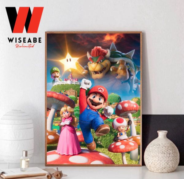 New The Super Mario Bros Movie 2023 Poster