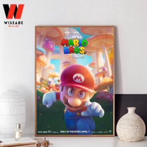 New The Super Mario Bros Movie 2023 Mario Poster