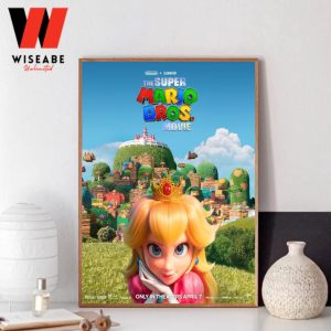 New The Super Mario Bros Movie 2023 Princess Peach Poster