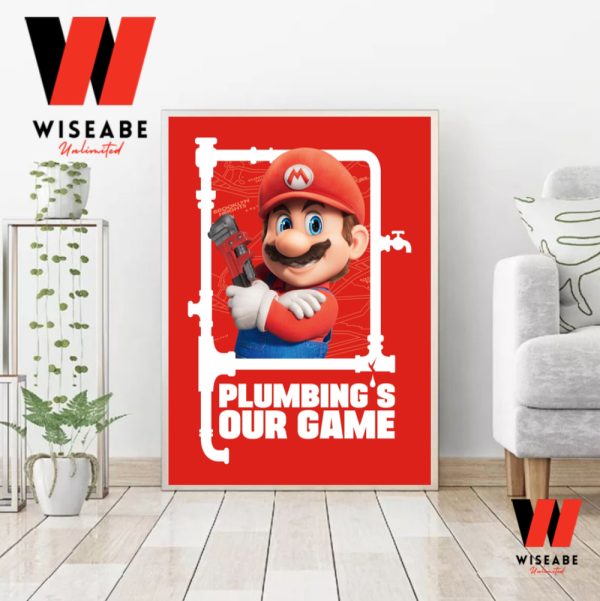 Cheap Mario Plimbing Our Game The Super Mario Bros Movie 2023 Poster