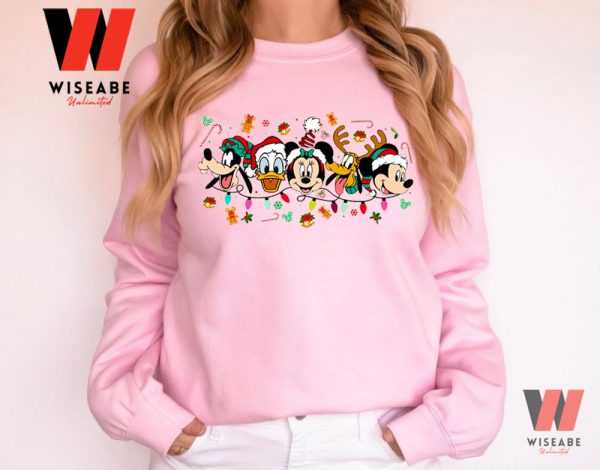 Hot Disney Friends And Mickey Mouse Christmas Sweatshirt