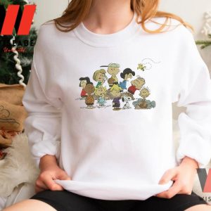 Cheap Embroidered Snoopy And Friends Peanuts Sweatshirt