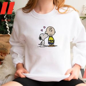 Cheap Embroidered Charlie Brown And Snoopy Peanuts Sweatshirt