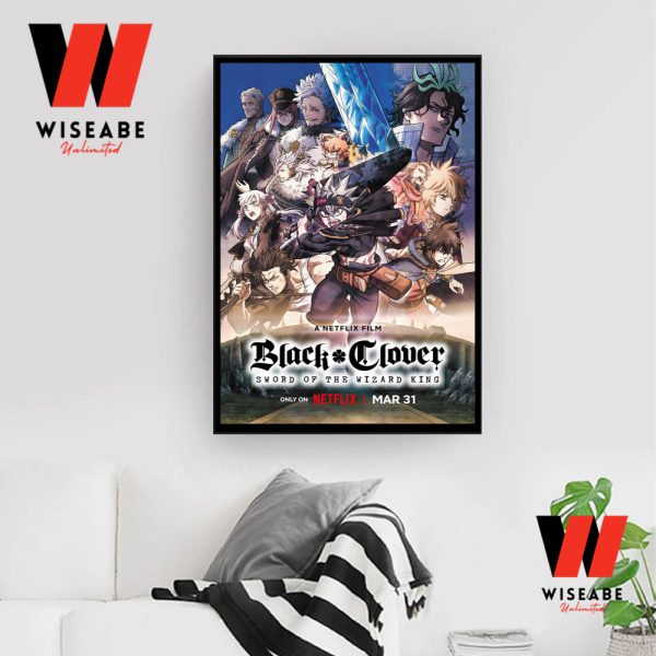 Unique Black Clover Sword of the Wizard King Poster
