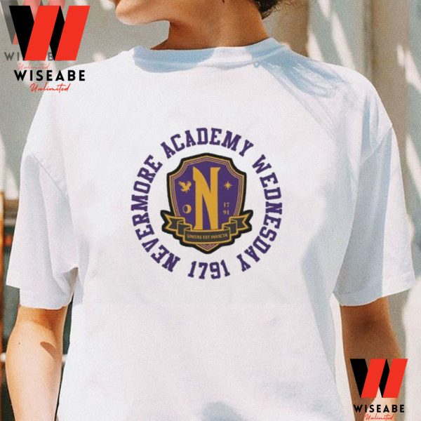 Nevermore Academy Wednesday Addams 2022 T Shirt