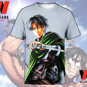 Levi Ackerman Captain In The Survey Corps Attack On Titan Shirt