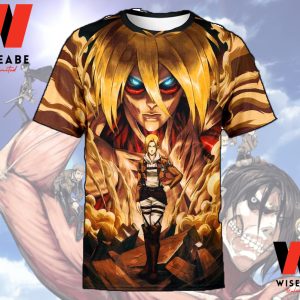 The Founding Eren Yeager Attack On Titan Shirt, Attack On Titan Merch