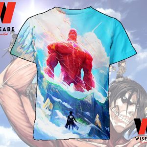 The Armored Titan And Survey Corps Attack On Titan Shirt,  Attack On Titan Merchandise