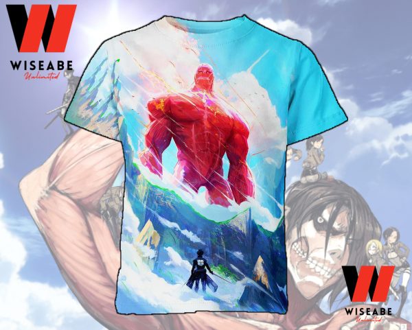 The Armored Titan And Survey Corps Attack On Titan Shirt,  Attack On Titan Merchandise