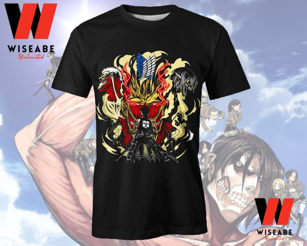 Titans And Scouting Legion Attack On Titan T Shirt, Attack On Titan Merchandise
