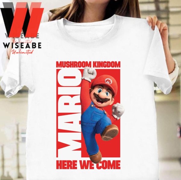 Super Mario Bros Movie Here We Come T Shirt