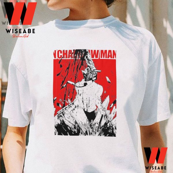 Horror Chainsaw Devil Chainsaw Man Anime T Shirt
