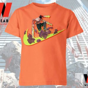 Cheap Nike Chainsaw Man T Shirt, Cheap Anime Shirt