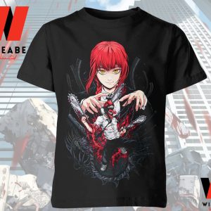 Unique Makima Controls Chainsaw Man Anime T Shirt, Cheap Anime Shirt