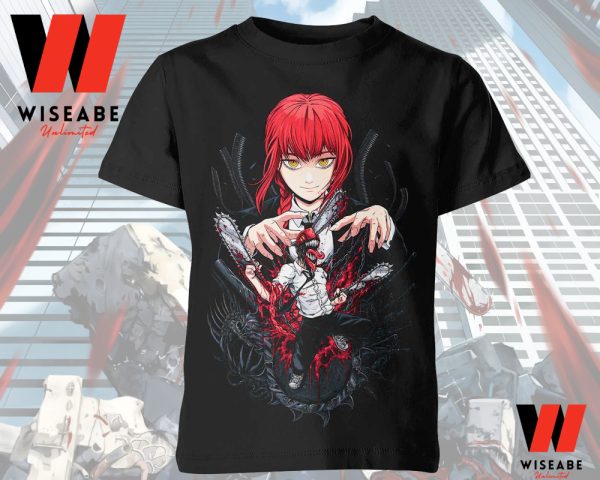 Unique Makima Controls Chainsaw Man Anime T Shirt, Cheap Anime Shirt