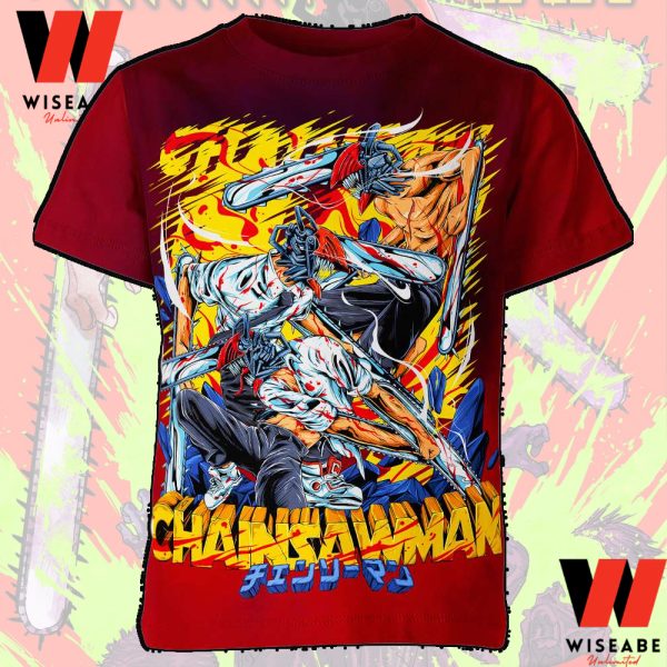 Hot Chainsaw Man Anime Shirt, Chainsaw Man Merchandise