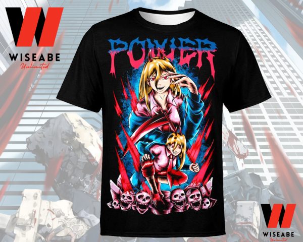 Power Blood Fiend Chainsaw Man Shirt, Waifu Anime Shirt