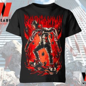 Horror Denji Chainsaw Man Shirt, Chainsaw Man Merch