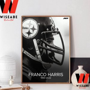 Memorial NFL Pittsburgh Steelers Franco Harris Poster