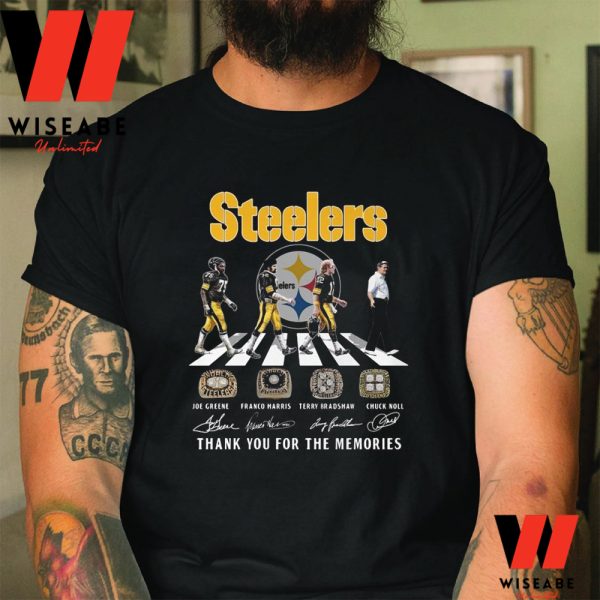 American Football Pittsburgh Steelers Thanks For The Memories Legends Franco Harris T Shirt