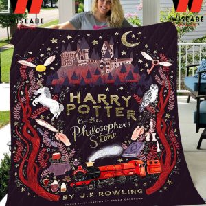 Retro Harry Potter And the Sorcerers Stone Blanket