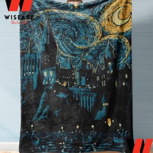 Unique Harry Potter Starry Night Hogwarts Blanket
