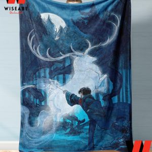 Harry Potter Deer Patronus Blanket