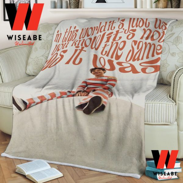 Cheap As It Was Song Poster Harry Styles Blanket, Harry Styles Merchandise