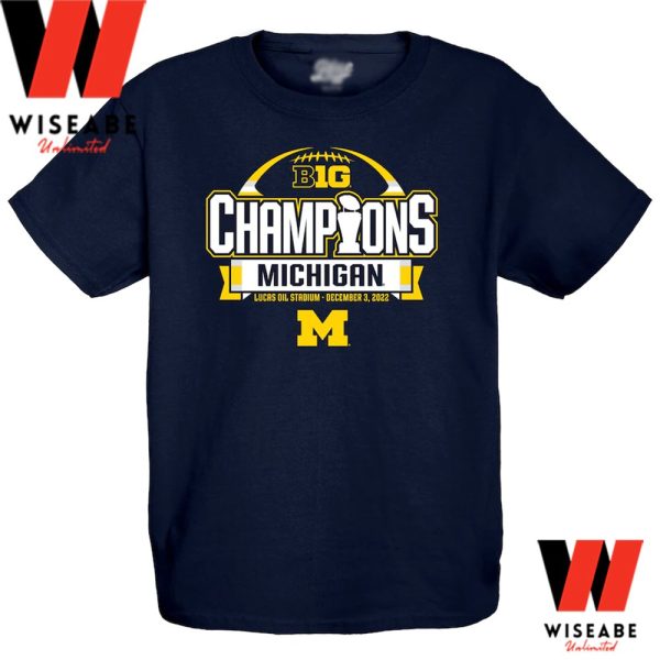 Michigan Football Big 10 Championship T Shirt