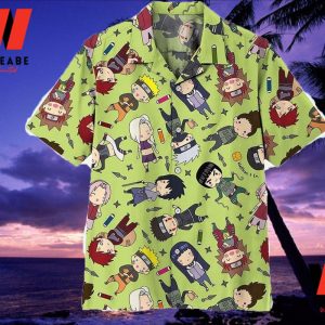 Cheap Naruto Characters Hawaiian Shirt
