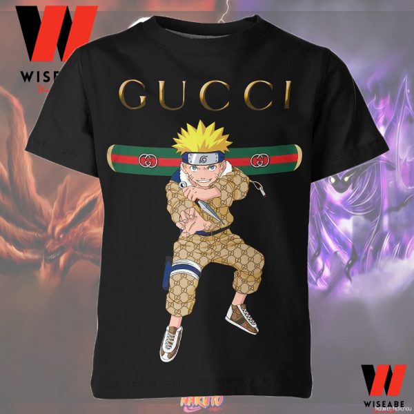 Naruto Uzumaki Gucci T Shirt, Naruto Merchandise