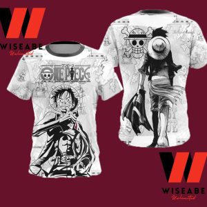 Unique Anime One Piece Monkey D Luffy T Shirt, One Piece Merch Anime Shirt Gift