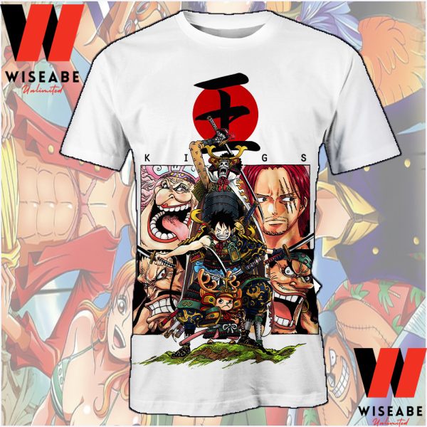 Wano Battle One Piece Anime Shirt, One Piece Merchandise