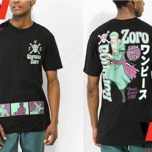 Unique Roronoa Zoro Straw Hat Crew Swordman One Piece Anime Two Side Shirt, One Piece Merchndise