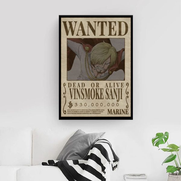 Cheap Vinsmoke Sanji Whole Cake Island One Piece Bounty Poster, One Piece Merchandise