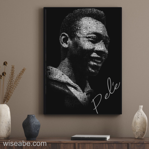 Pele Brazil Football Legend Never Die Poster