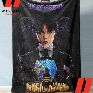 Wednesday Addams Netflix Series Halloween Blanket 1