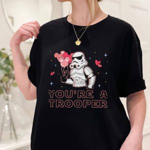 You Are A Trooper Star Wars Valentines Day Couple T Shirt, Valentine Gift Ideas For Husband