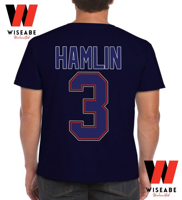 Cheap Buffalo Bills Damar Hamlin Jersey Two Side Shirt