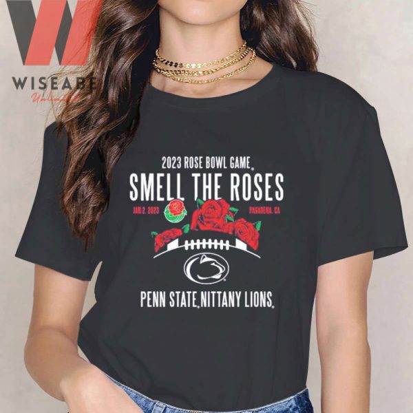 Cheap Football Smell The Roses Penn State Rose Bowl Champions Unisex Shirt