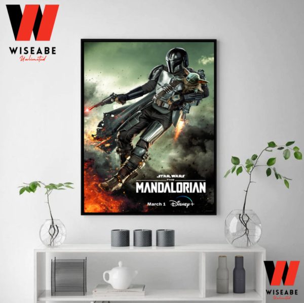 Star Wars The Mandalorian Season 3 Poster, Star Wars Merchandise