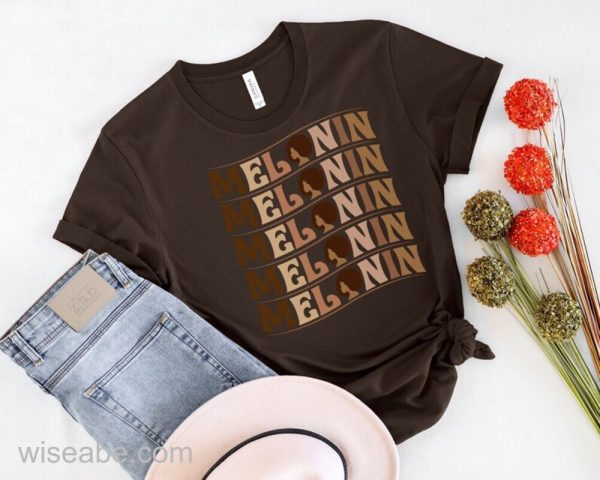 Melanin Afro Black Queen Black History Month T Shirt, Juneteenth T Shirt